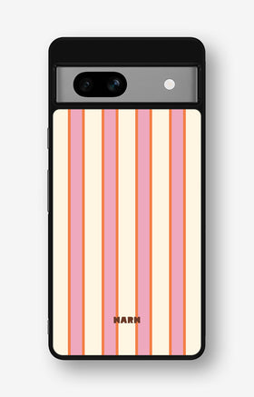 Google Pixel 7a Hard Case – Sweet Stripe - View 1