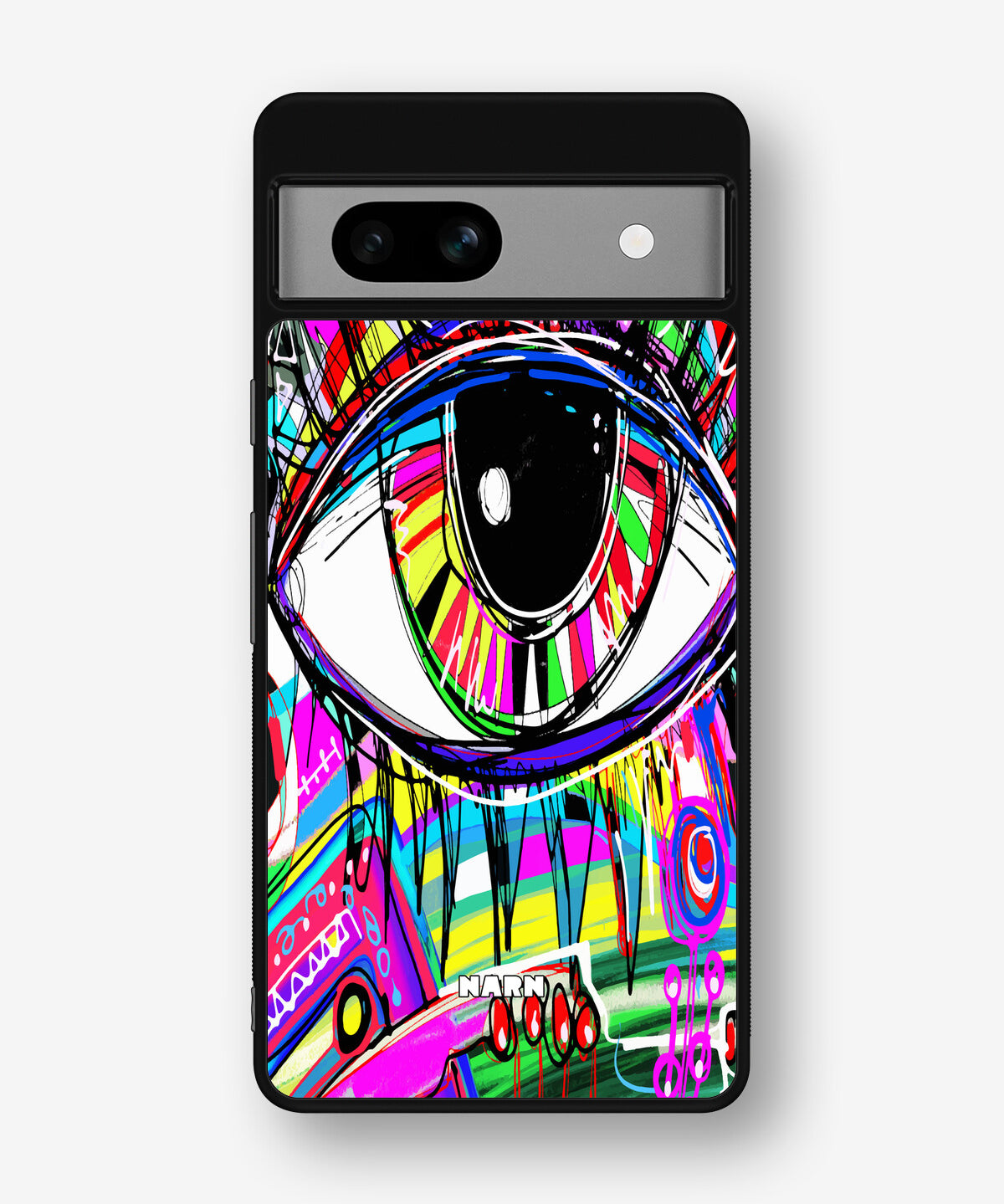 Google Pixel 7a Hard Case – Abstract Eye - View 1