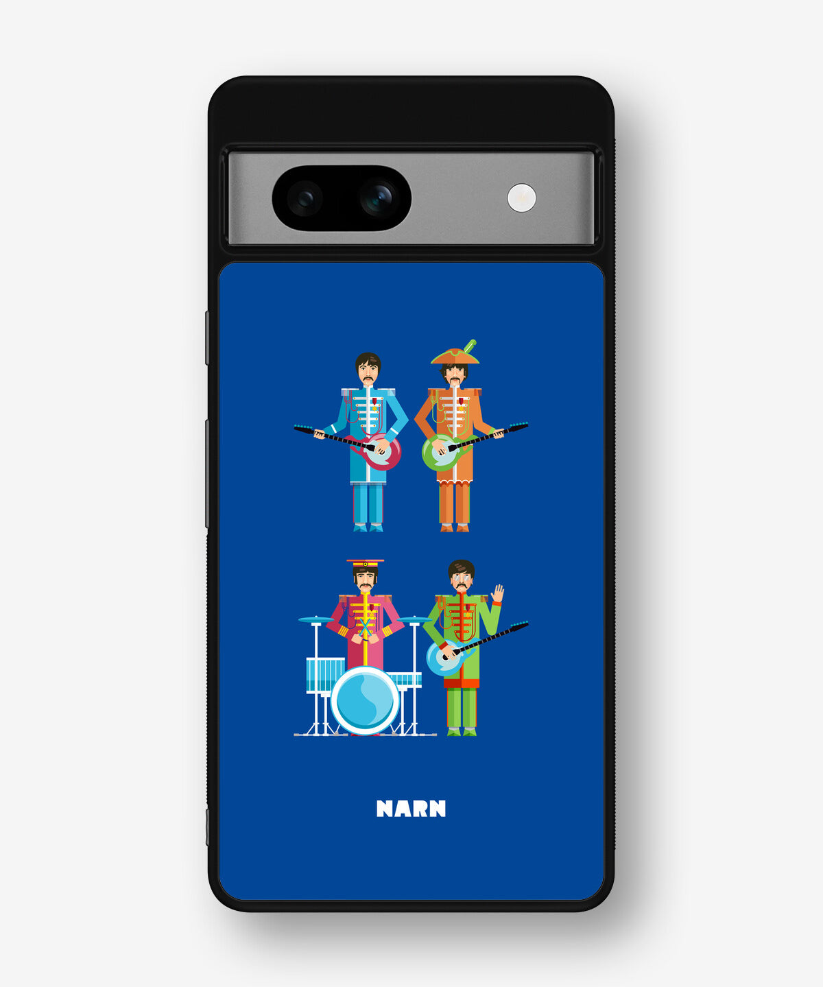 Google Pixel 7a Hard Case – Beatles Blue - View 1