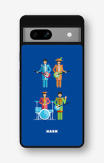 Google Pixel 7a Hard Case – Beatles Blue - View 1