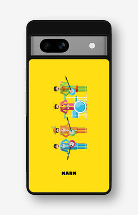 Google Pixel 7a Hard Case – Beatles Yellow - View 1