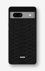 Google Pixel 7a Hard Case – Black Snake - View 1