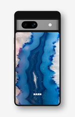Google Pixel 7a Hard Case – Blue Agate - View 1