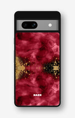 Google Pixel 7a Hard Case – Burgendy Shimmer - View 1