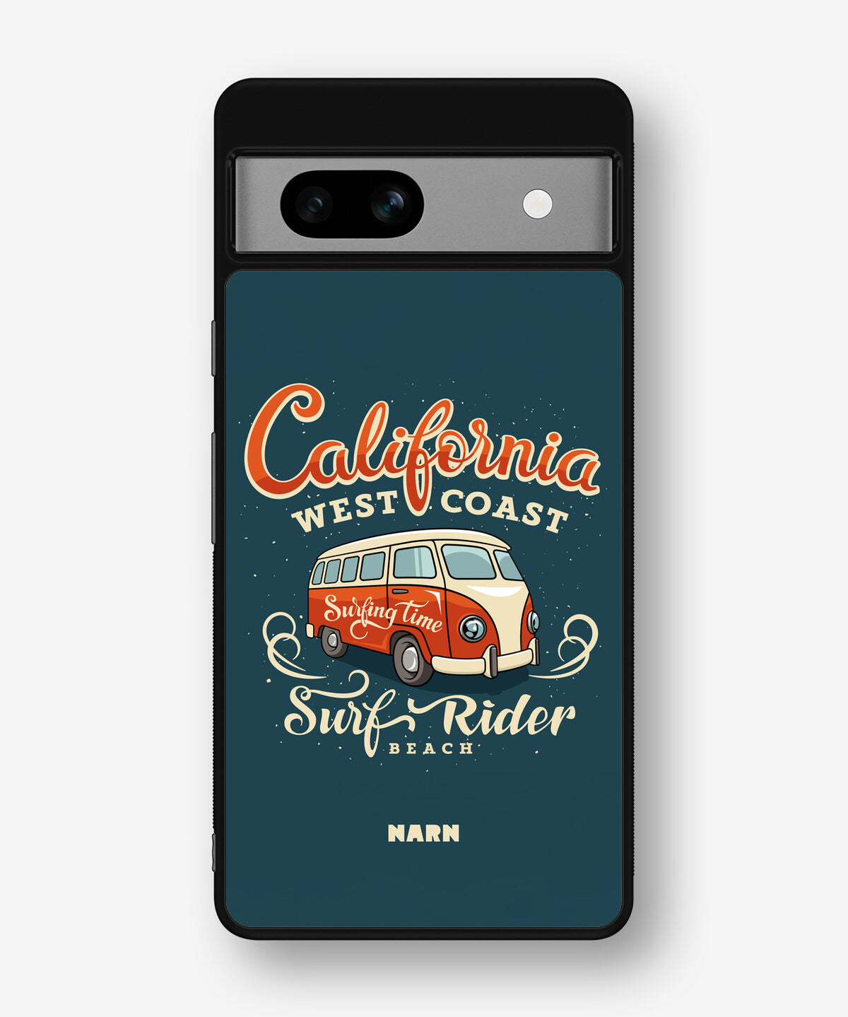 Google Pixel 7a Hard Case – California Surf - View 1