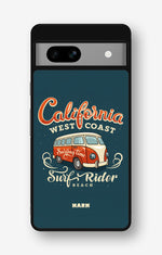 Google Pixel 7a Hard Case – California Surf - View 1