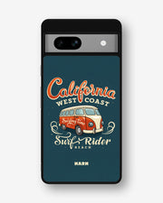 Google Pixel 7a Hard Case – California Surf - View 1