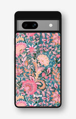 Google Pixel 7a Hard Case – Fantasy Flowers - View 1