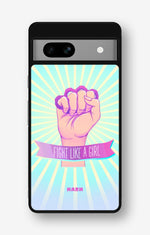 Google Pixel 7a Hard Case – Fight Like A Girl - View 1