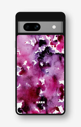 Google Pixel 7a Hard Case – Floral Splash - View 1