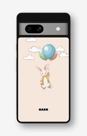 Google Pixel 7a Hard Case – Flying Rabbit - View 1