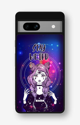 Google Pixel 7a Hard Case – Galactic Weird - View 1