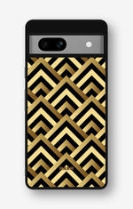 Google Pixel 7a Hard Case – Goldline - View 1