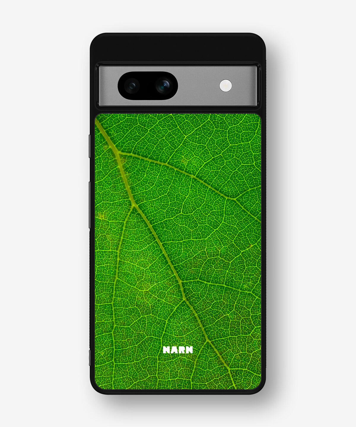 Google Pixel 7a Hard Case – Green Leafy - View 1