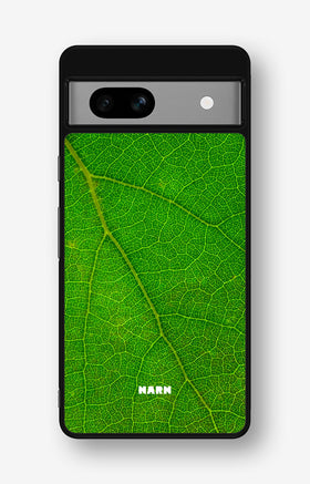 Google Pixel 7a Hard Case – Green Leafy - View 1