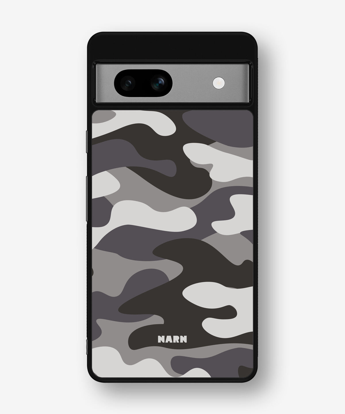 Google Pixel 7a Hard Case – Grey Camo - View 1
