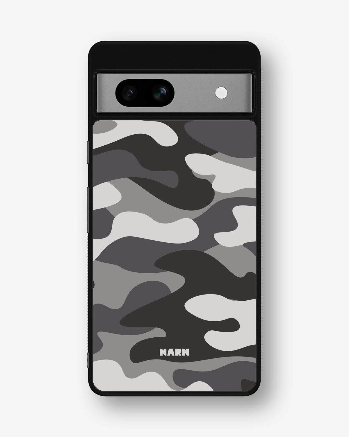Google Pixel 7a Hard Case – Grey Camo - View 1