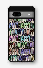 Google Pixel 7a Hard Case – Happy - View 1