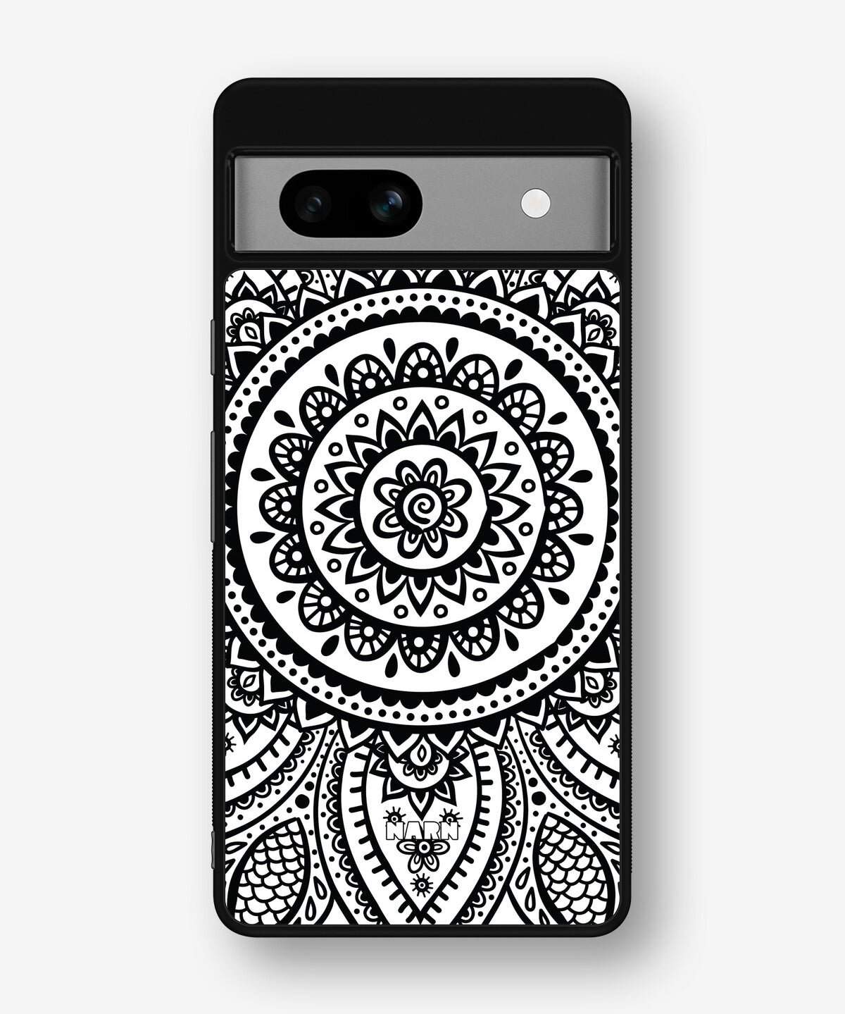 Google Pixel 7a Hard Case – Henna Mandala - View 1