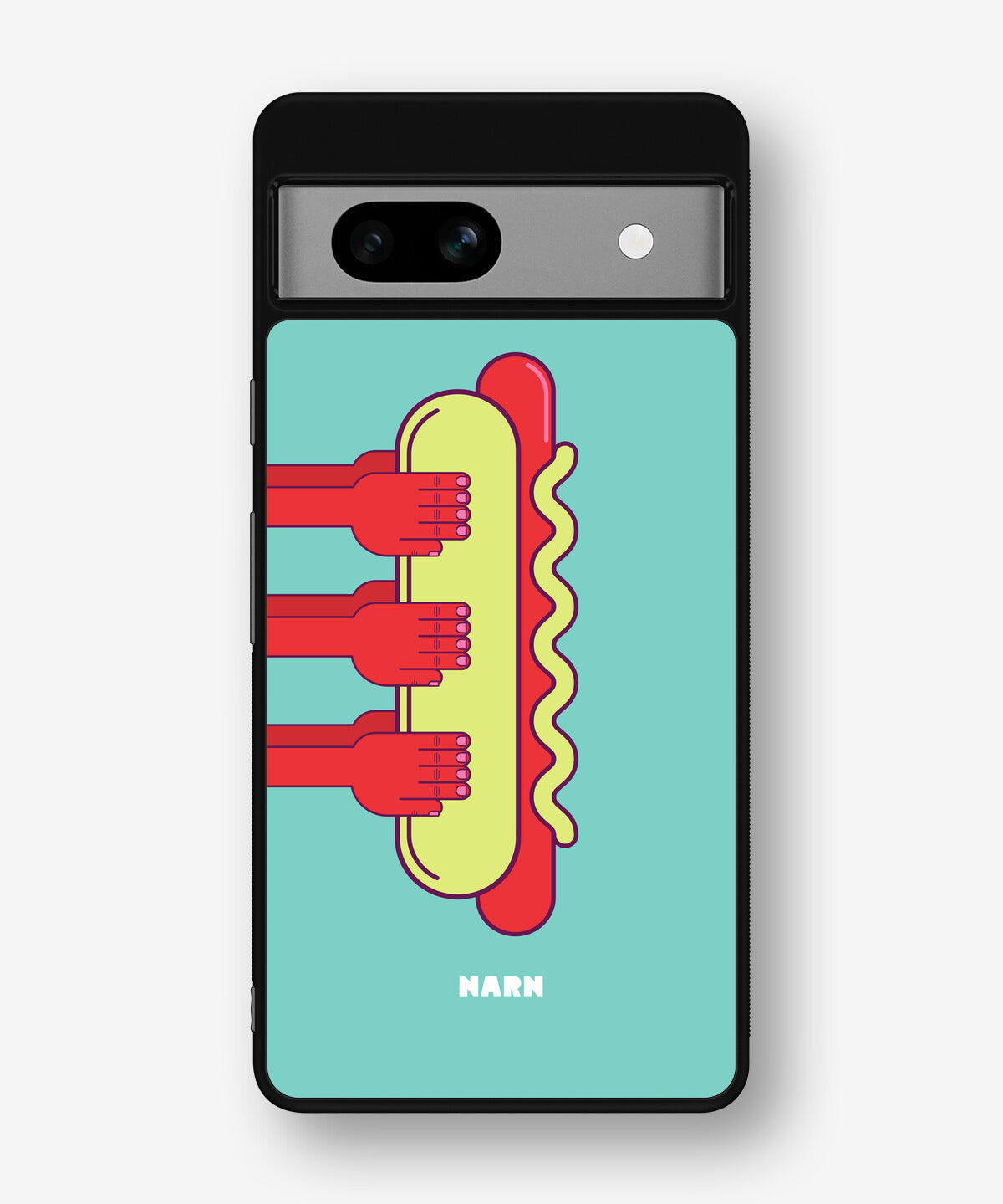 Google Pixel 7a Hard Case – Hot Dog - View 1