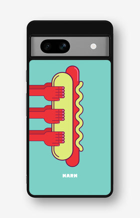 Google Pixel 7a Hard Case – Hot Dog - View 1