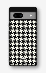 Google Pixel 7a Hard Case – Houndstooth - View 1