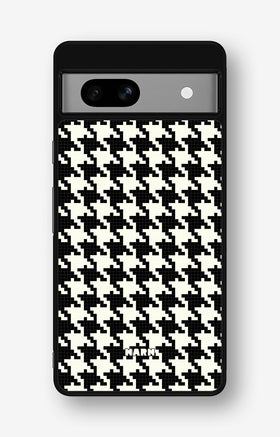 Google Pixel 7a Hard Case – Houndstooth - View 1