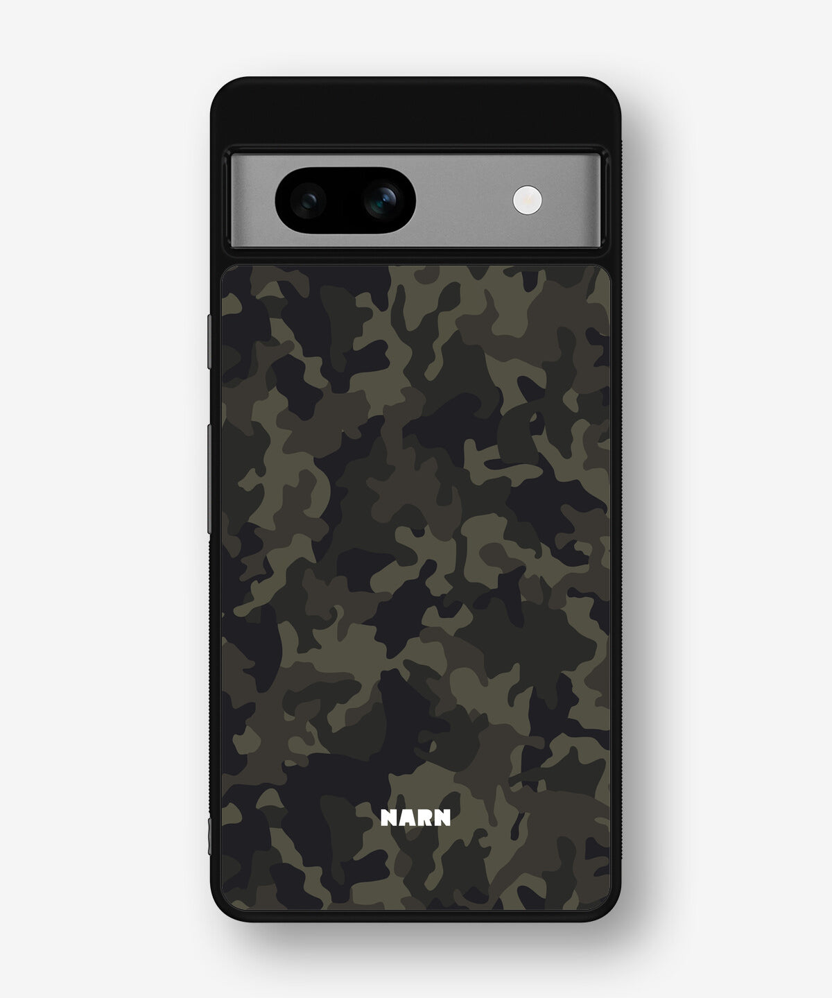 Google Pixel 7a Hard Case – Jungle Green Camo - View 1