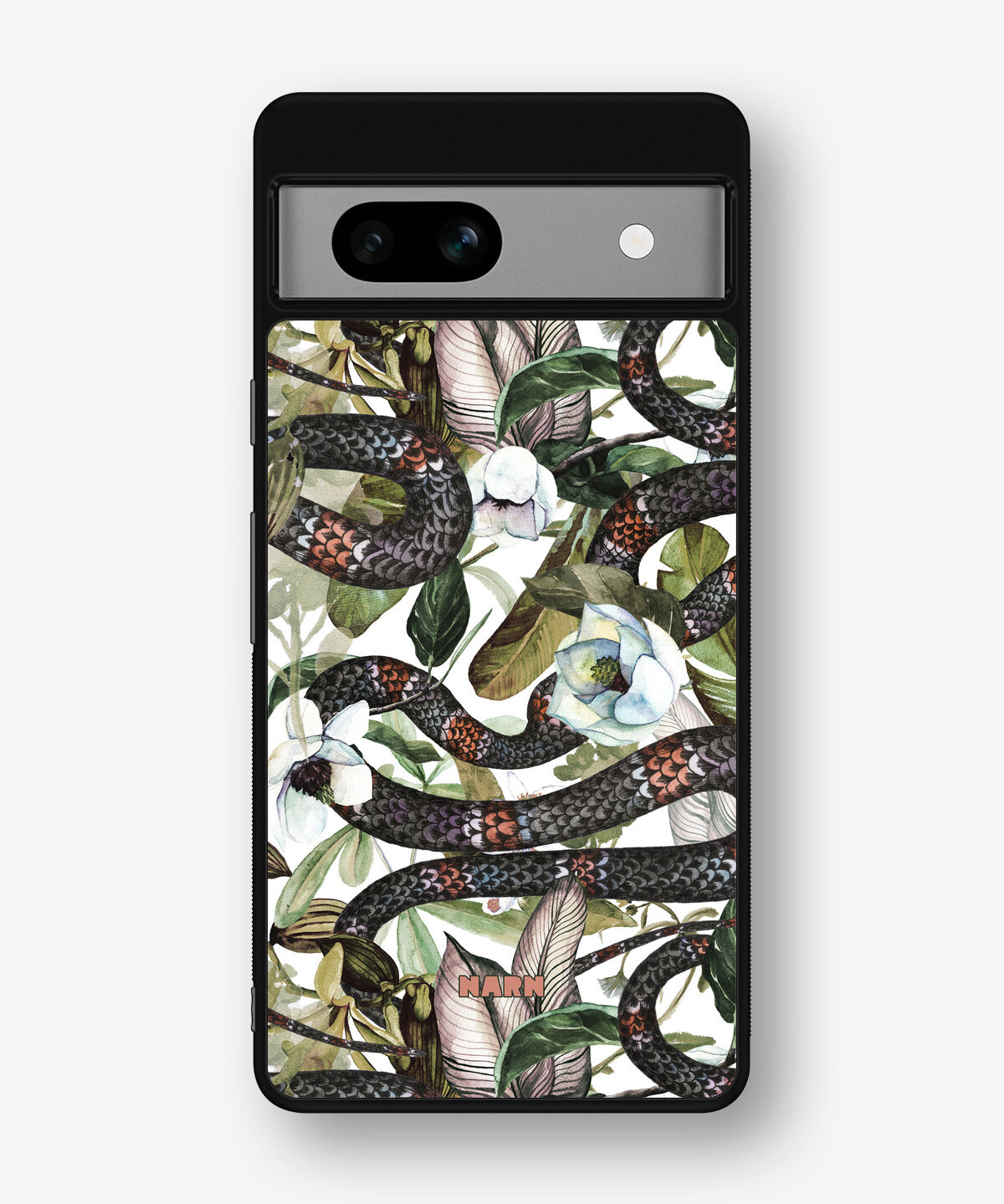 Google Pixel 7a Hard Case – Jungle Snake - View 1