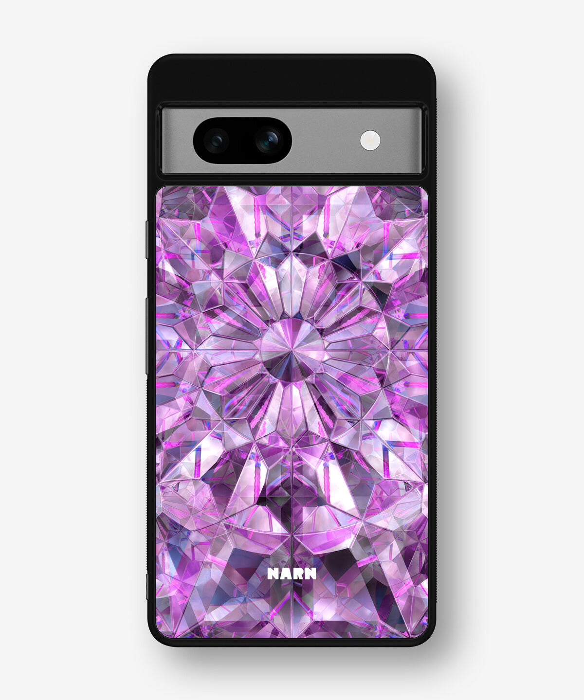 Google Pixel 7a Hard Case – Lavender Crystals - View 1