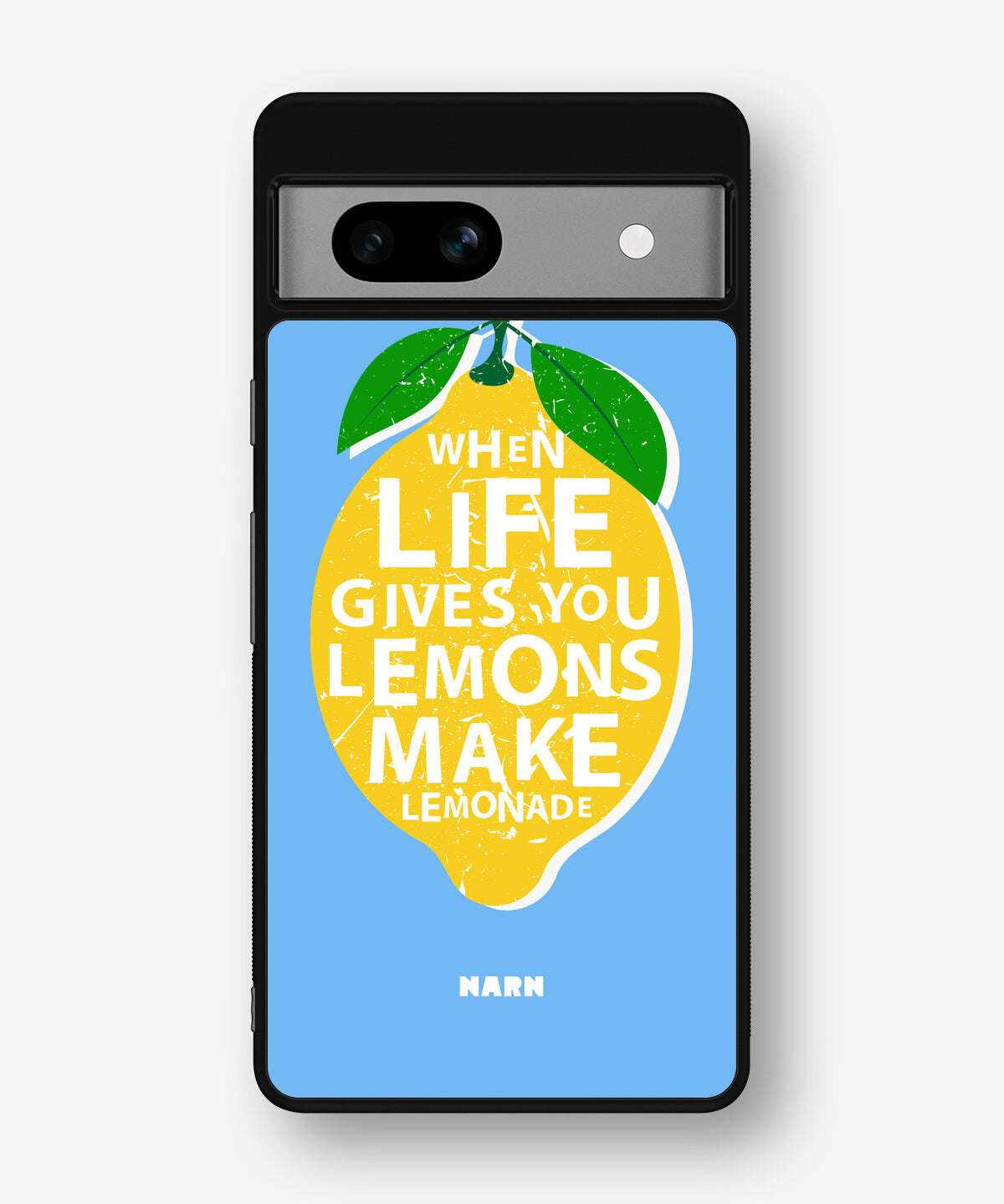 Google Pixel 7a Hard Case – Lemon Quote - View 1