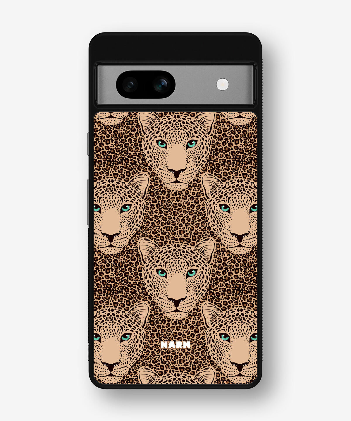 Google Pixel 7a Hard Case – Leopard Gaze - View 1