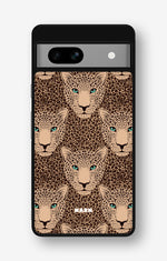 Google Pixel 7a Hard Case – Leopard Gaze - View 1