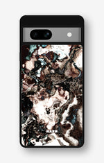 Google Pixel 7a Hard Case – Marble Brown - View 1