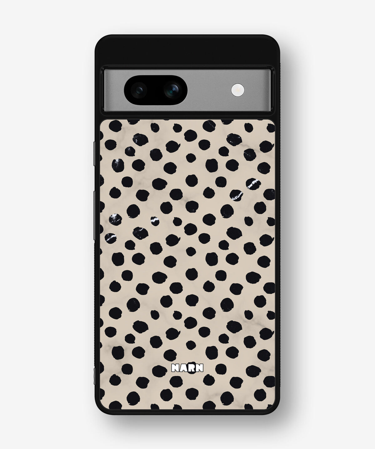 Google Pixel 7a Hard Case – Marble Dots - View 1