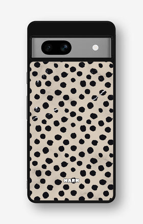 Google Pixel 7a Hard Case – Marble Dots - View 1