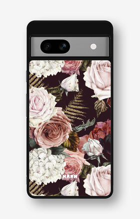 Google Pixel 7a Hard Case – Midnight Roses - View 1