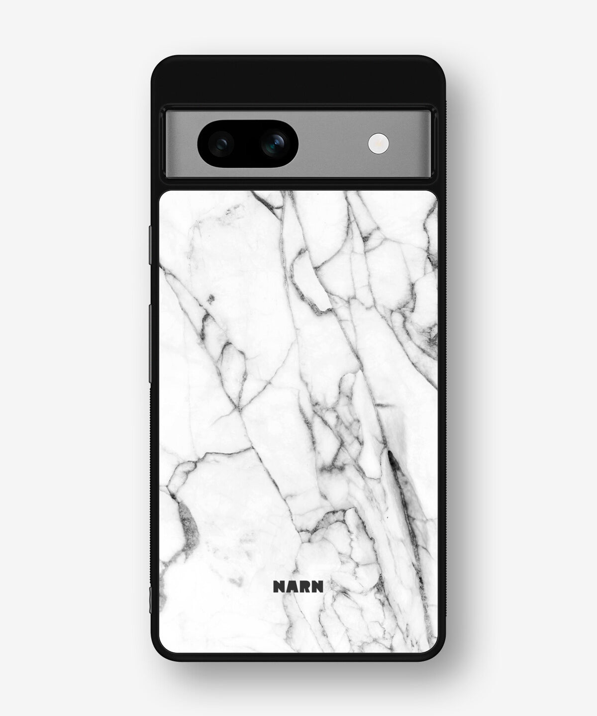 Google Pixel 7a Hard Case – Milky Marble - View 1