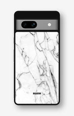 Google Pixel 7a Hard Case – Milky Marble - View 1
