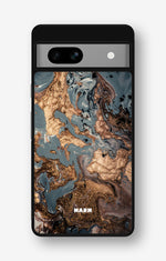Google Pixel 7a Hard Case – Molten Gold - View 1