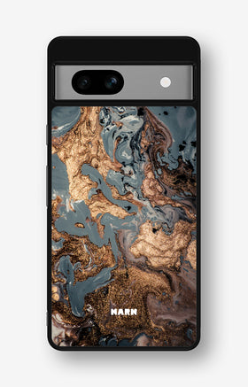 Google Pixel 7a Hard Case – Molten Gold - View 1