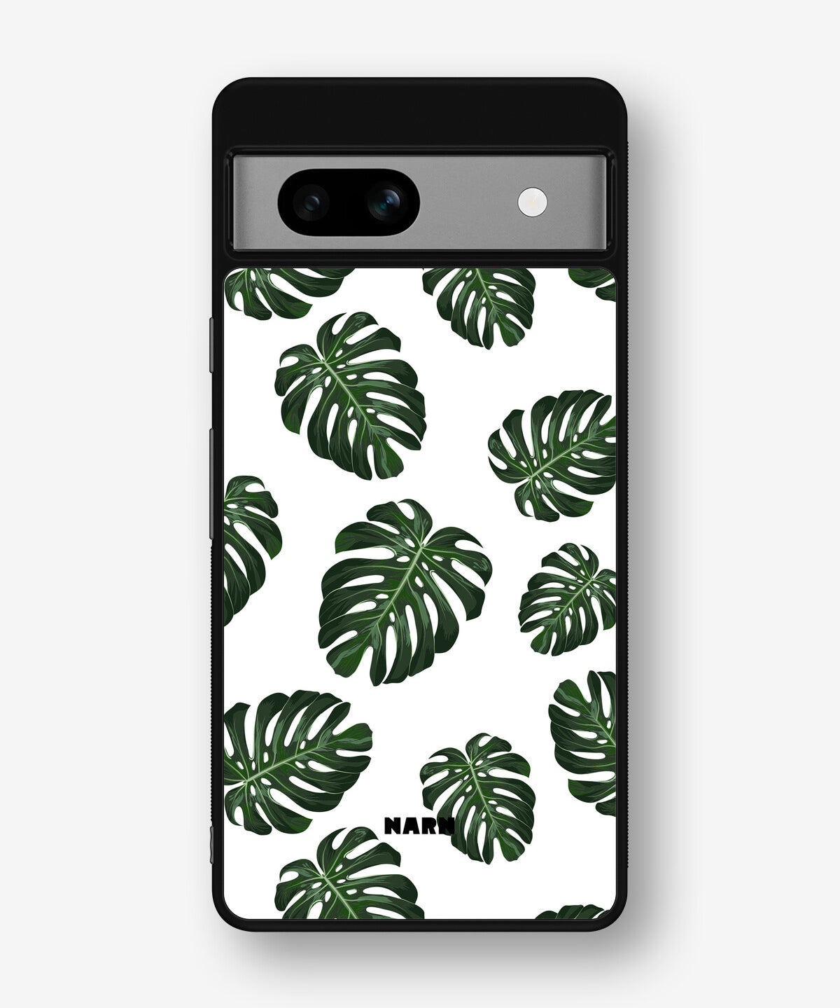 Google Pixel 7a Hard Case – Monstera Pattern - View 1