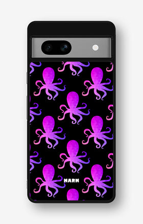 Google Pixel 7a Hard Case – Octopus Pattern - View 1