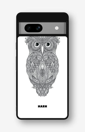Google Pixel 7a Hard Case – Owl - View 1