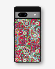 Google Pixel 7a Hard Case – Paisley Paradise - View 1