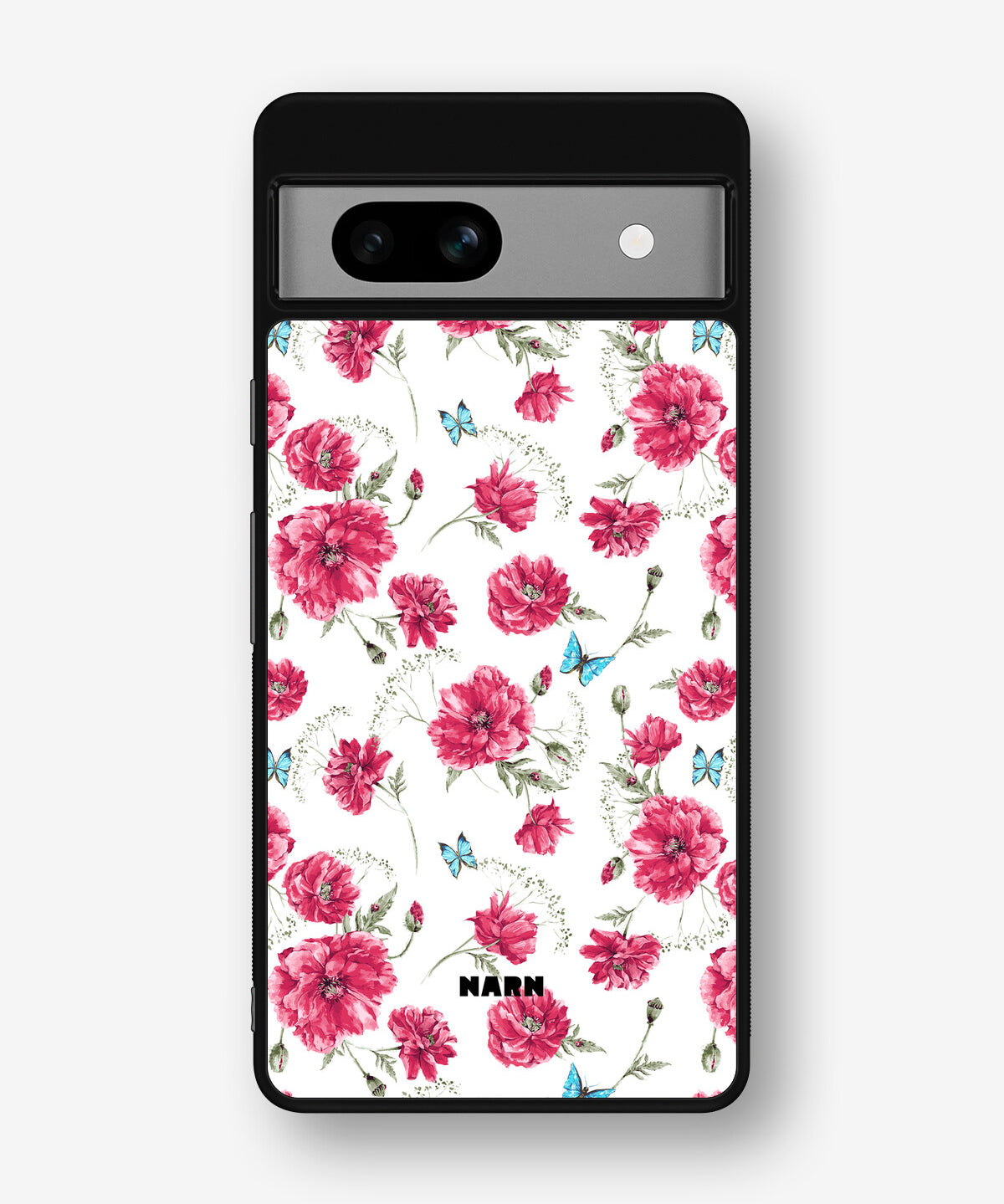 Google Pixel 7a Hard Case – Poppies in Bloom - View 1