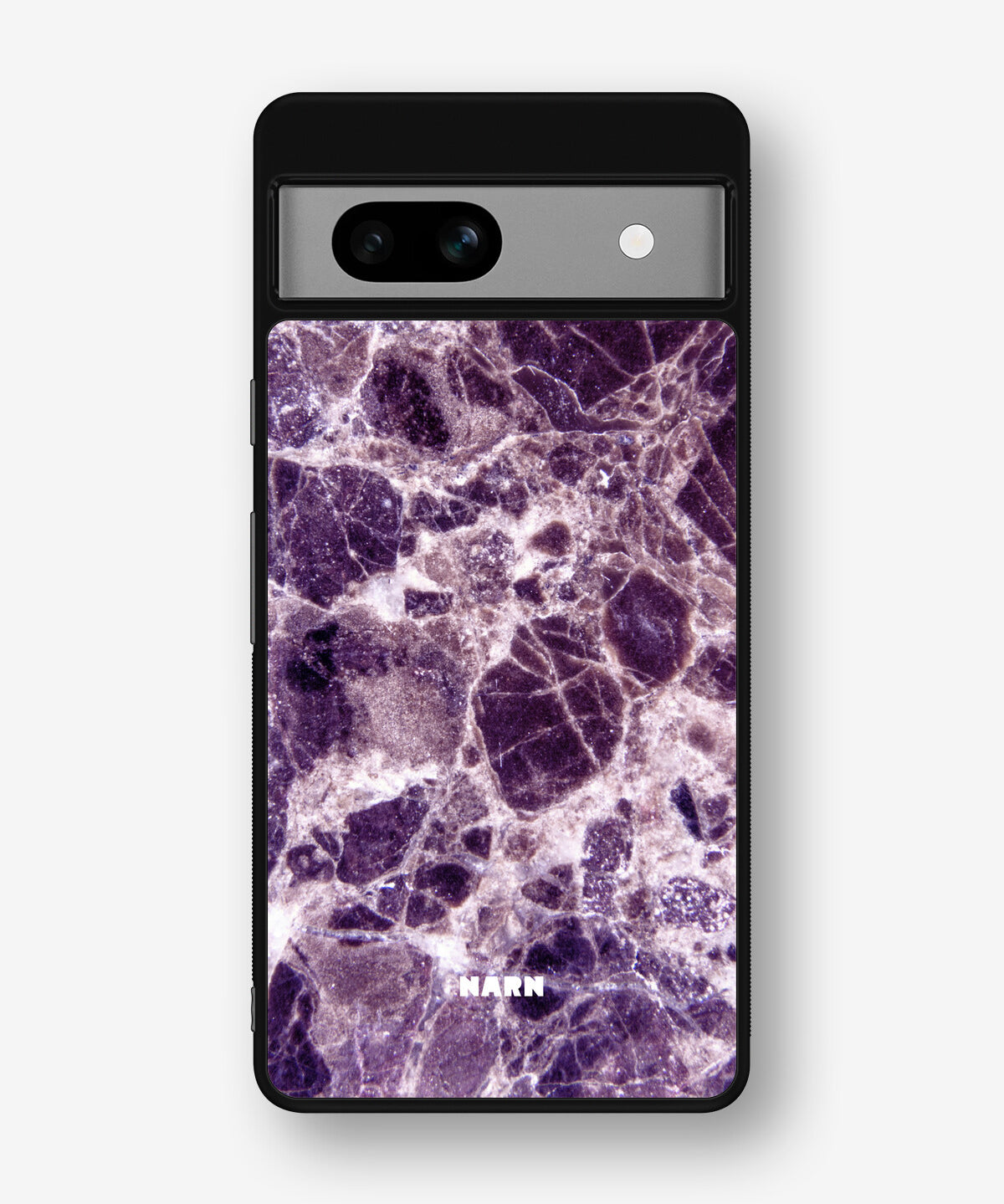 Google Pixel 7a Hard Case – Purple Marble - View 1