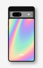 Google Pixel 7a Hard Case – Rainbow Haze - View 1