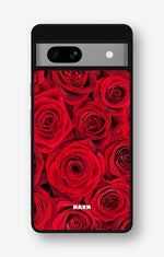 Google Pixel 7a Hard Case – Red Roses - View 1