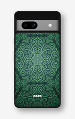 Google Pixel 7a Hard Case – Retro Forest - View 1